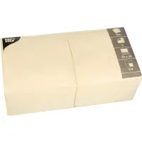 Papstar Servietten 3-lagig 330x330 mm creme, 250 St.