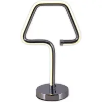 Näve Leuchten LED Tischleuchte "LOOP LINE" H: 30cm chrom LED Tischleuchte "LOOP LINE" H: 30cm chrom LED Tischleuchte "Loop Line" h: 30cm chrom