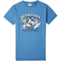O'Neill T-Shirt Hybrid Teamwork Kinder Princess Blue-Größe 152