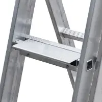 Iller-Leiter Iller Aufsteckstufen für Aluminiumleitern Stehleitern Anlegeleitern