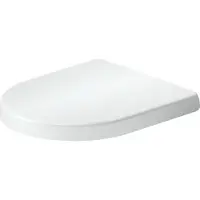 Duravit WC-Sitz D-shaped m Abs, abn., 43,2cm, Uni, Scha. ES, we.