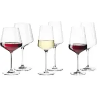 Leonardo Gläser-Set "Weingläser Puccini 6er Set transparent" Ideal für den Alltag, spülmaschinengeeignet