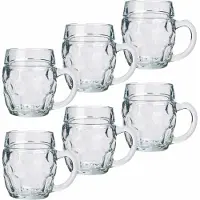 Stölzle Bierkrug "Bierkrüge Tübinger 400 ml 6er Set transparent"