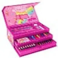 Magni Coloring Case - PEPPA PIG - set 52pcs in paper toolbox with handle