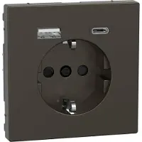 Merten Schuko Steckdose mit USB Ladegerät MEG2367-6052 (MEG2367-6052)