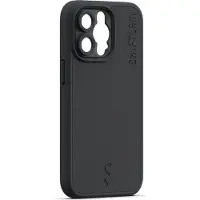 ShiftCam iPhone 13 Pro Etui - Hartschalenetui für LensUltra Objektive - veganes Leder - kratzfrei - wasserfest - stoßfest - geeignet für iPhone 13 Pro - anthrazit