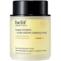 Belif Super Knights Multi Vitamin Sleeping Mask – Nachtcreme mit Vitamin-Komplex & Feuchtigkeit – 75 ml