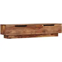 vidaXL TV-Schrank 145x30x30 cm Massivholz