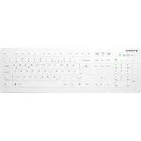 Active Key Design AK-C8112F, Volle Größe (100%), Kabellos, RF Wireless, Scherenschalter, Weiß