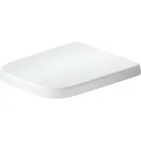 Duravit 0023790000 Univ. WC-Sitz Eckig Tief 438mm Ülap.