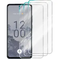 Cadorabo Display Schutzglas Folie für Nokia X30 5G 3er Pack