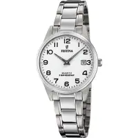 Festina F20509/1 Uhr Damenuhr Edelstahl Datum silber