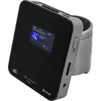 Soundmaster UR260SI, Uhr, DAB+, FM, UKW, 4 W, LCD, 6,1 cm (2.4"), 3,5 mm