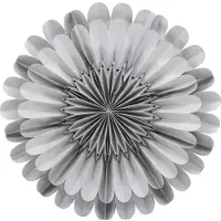 Ebuy24 Järvsön Weihnachtsstern mit Licht Papier Ø60 cm Pendelleuchte dunkelgrau.