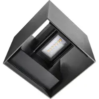 Nordlux - Wandleuchte Milda - Schwarz - 10x10 cm