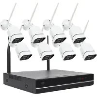 Pni House Wifi660 Nvr & 8 Cameras P2p 3mp Videoüberwachungsset