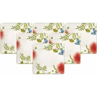 Villeroy & Boch Speiseteller "Speiseteller Amazonia 27 x 27 cm 6er Set bunt"