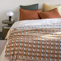 La redoute interieurs Jacquardplaid Mit Geometrischen Motiven, Virna 130 x 170 cm