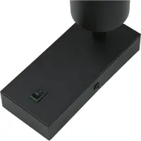 Licht-Erlebnisse Wandspot Aluminium GU10 verstellbar in Schwarz Gold Wandlampe