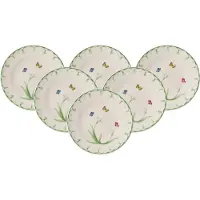 Villeroy & Boch Brotteller "Brotteller Colourful Spring ø 16 cm 6er Set bunt"