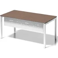 Bisley Fußraumblende für Schreibtisch Cito 2200mm Farbe verkehrsweiß