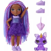 Mga Rainbow High Littles Dolls- Indigo (Dk Purple), Modepuppe, Weiblich, 4 Jahr(e), Junge/Mädchen, 13,9 mm, Mehrfarbig