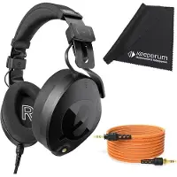 Rode NTH-100 Kopfhörer mit 2.4m Kabel Orange mit Tuch