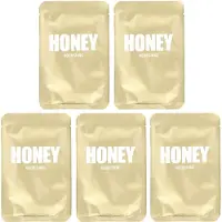 Lapcos Honey Sheet Mask Tgliche Gesichtsmaske mit Hyaluronsure und Antioxidantien zur Hydratisierung und Straffung trockener Haut Koreanisc