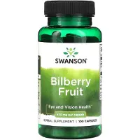 Swanson Health Heidelbeerfrucht 470 mg 100 Kapseln