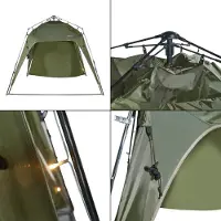Pro-Tec LED-Pavillon 'Barendrecht' 250x250x190cm Grün