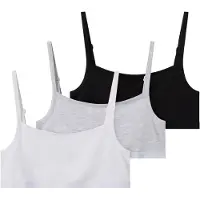 TWO SOON 3er-Pack Unterhemd in Bright White | Gr.: 158/164
