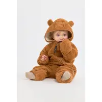 Nordbjørn Lou Fleece-Overall, Lion, Größe 86