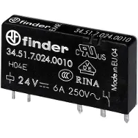 Finder Print-Leistungsrelais 24 VDC 170 mW
