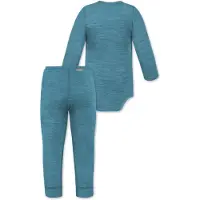 Normani Merino Body Langarm und Baby Merino Hose - 9581
