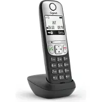 Gigaset A690HX Strahlungsarmes Mobilteil, Rufnummernanzeige, 12h Sprechzeit, 8 Tage Standby, Freisprechfunktion, Babyfon-Funktion, DECT