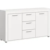 Xonox Jam Sideboard 2 Türen, 3 Schubladen weiß.