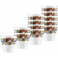 Seltmann Schnapsglas "Stamper Compact Bayern 50 ml 12er Set bunt"