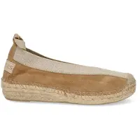 Shabbies Damen Espadrilles Palma - Bruin - Größe 40