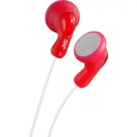JVC Gumy HA-F14-RN-U In-Ear-Kopfhörer, kabelgebunden, rot