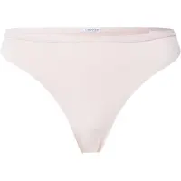 Calvin Klein String "THONG", Damen, Gr. M (38), beige (cedar), Obermaterial: 79% Polyamid, 21% Elasthan, UNDERWEAR, unifarben, körpernah, Unterhosen String, in Unifarbe