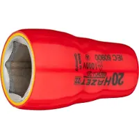 Hazet 880KV-20, Steckschlüsselbuchse, Rot, Gelb, 1 Kopf/Köpfe, 3/8", Imperial, 20 mm