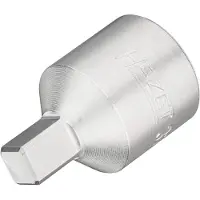 Hazet Öldienst-Schraubendreher-Steckschlüsseleinsatz 3702 - Vierkant hohl 12,5 mm (1/