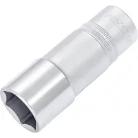 Hazet 6-Kant-Steckschlüssel-Einsatz 900LG-24 s: 24 mm Vierkant hohl 12,5 mm (1/2")