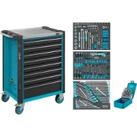 Hazet 179NX-8/228 Werkstattwagen Herstellerfarbe Schwarz Blau