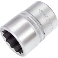 Hazet Doppel-6-Kant-Steckschlüssel-Einsatz 1100Z-36 s: 36 mm Vierkant hohl 25 mm (1")
