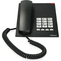 Alecto CW20 - Schnurgebundenes Telefon Schwarz