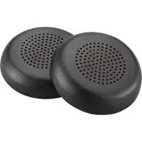 HP Poly Savi 7200 Ohrpolster aus Kunstleder (1 Stück), Kissen-/Ringsatz, Schwarz
