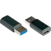 GOOD CONNECTIONS USB-AD300 - USB 3.0 / USB 3.1 (Gen. 1) A - USB C - Schwarz
