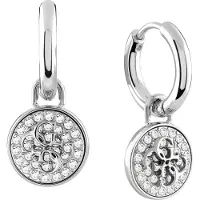 GUESS Steel earrings with pendants 2 in 1 Dreaming JUBE03131JWRHT/U
