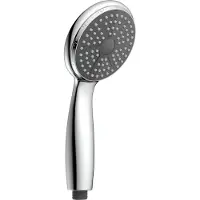 Schutte Handbrause GENUA, Duschkopf mit Wasserspardichtung, Brausekopf, Duschbrause, Dusche Chrom